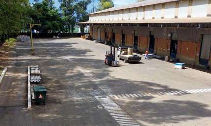 Barracão para alugar em Londrina, Estância Dlaville, com 12500 m²