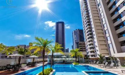 Apartamento à venda em Londrina, Gleba Palhano, com 1 suíte, com 52 m², Torre Valencia
