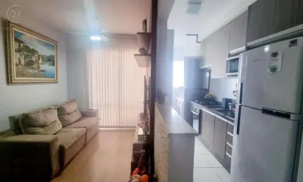 Apartamento à venda em londrina, aurora, com 2 quartos, com 52 m², pateo aurora residencial