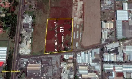Terreno à venda em Londrina, Indústrias Leves, com 14000 m²