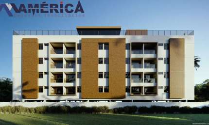 Apartamento à venda em Cabedelo-PB, Ponta de Matos: 2 quartos, 1 suíte, sala, banheiro, 1 vaga, 59,53m². Aproveite!