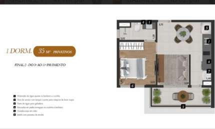 Apartamento com 1 quarto à venda na Alameda Gabriel Monteiro da Silva, 130, Jardim América, São Paulo