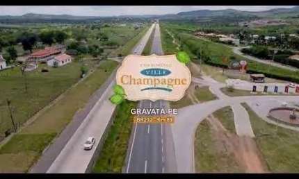 LOTE CONDOMINIO VILLE CHAMPAGNE | Á VENDA | GRAVATÁ-PE