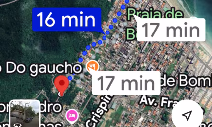 Terreno à venda na Rua Curió, 611, Bombas, Bombinhas