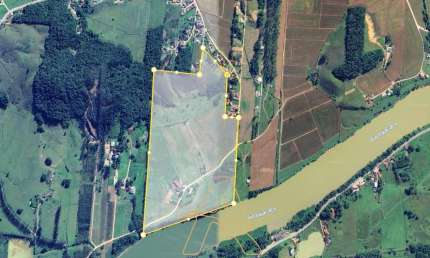 Área Rural à Venda no Bairro Lagoa – Ampla, com acesso ao Rio Itajaí-Açu!