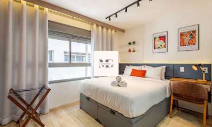 Apartamento à venda no Paraíso para investimento, São Paulo-SP: 21m² de conforto e praticidade!