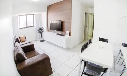 Apartamento 3 quartos (1 suíte), 70 m², 9º andar — no coração da ponta verde