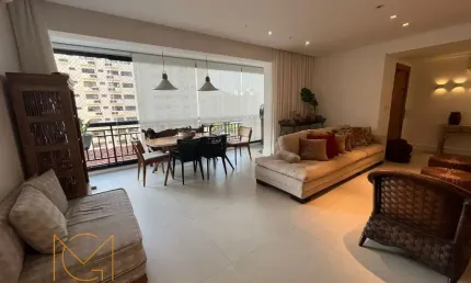 Apartamento com 3 dormitórios (2 suítes) e 2 vagas - Gonzaga - Santos - SP