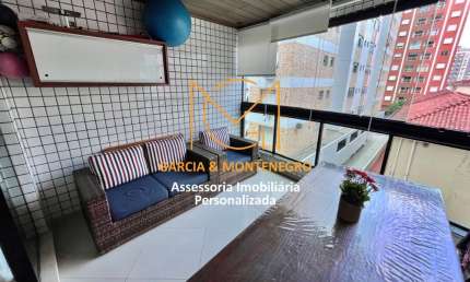 Apartamento 3 dormitórios (1 suíte) 1 vaga - Pompéia - Santos - SP