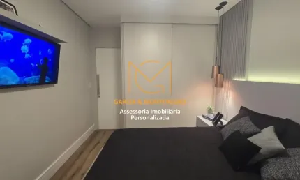 Apartamento com 3 dormitórios (3 suítes) 1 vaga - Ponta da Praia - Santos - SP