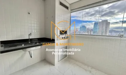 Apartamento com 2 dormitórios (2 suítes) 1 vaga - boqueirão - santos - sp
