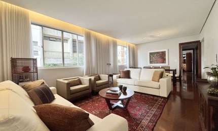 Apartamento com 3 quartos à venda na Rua Santa Maria Itabira, 186, Sion, Belo Horizonte por R$ 990.000