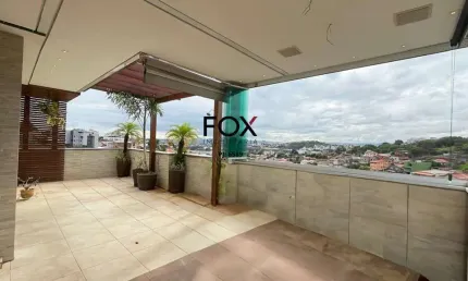 Cobertura com 3 quartos à venda na flor-de-orquídea, 145, santa rosa, belo horizonte por r$ 735.000