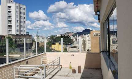 Cobertura com 3 quartos à venda na Rua Professor Aníbal Mattos, 396, Santo Antônio, Belo Horizonte por R$ 690.000