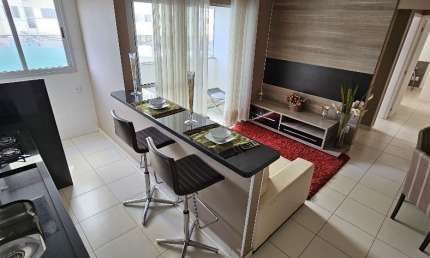 Apartamento com 3 quartos à venda na Rua Desembargador Eládio Amorim, Vila Rosa, Goiânia, 75 m2 por R$ 389.900