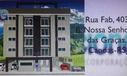 Imóvel com sacada e cozinha em canoas - mont pellegrino