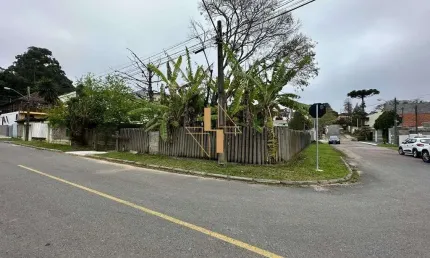Terreno de esquina à venda, 468 m² por R$  - Cascatinha - Curitiba/PR