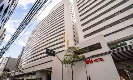 Apartamento 02 qrtos para locação no Batel, Curitiba/PR