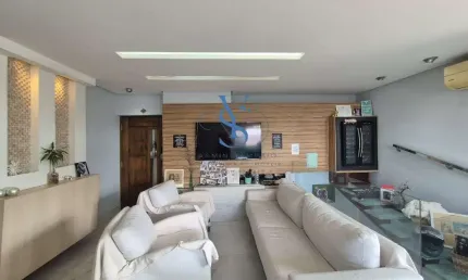 Cobertura à venda em Santos-SP, Macuco: 2 quartos, 1 suíte, 2 salas, 3 banheiros, 2 vagas de garagem, 254m² de área.