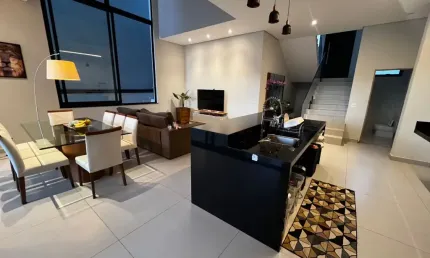 Belissima casa á venda no Condomínio Residencial Sunset Village