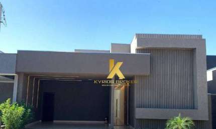 Casa com 3 suites à venda, 164 m² por R$ 1.300.000 - Condomínio Figueira II - São José do Rio Preto/SP