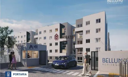 Apartamento em Ana Rech, Caxias do Sul - Minha Casa Minha Vida - Em Obras - Venda