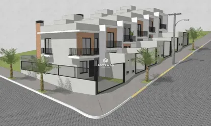 Sobrados novos à venda – bairro são francisco, farroupilha
