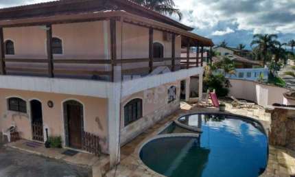 Casa Alto Padrão para Venda em Itanhaém, Jardim Jamaica, 6 dormitórios, 4 suítes, 3 banheiros, 5 vagas