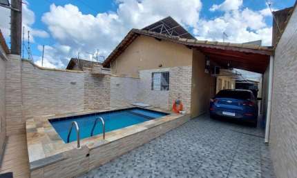 Casa para Venda em Itanhaém, Nova Itanhaém, 2 dormitórios, 1 banheiro, 5 vagas