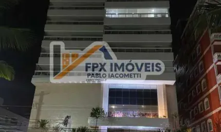 Apartamento para Venda em Praia Grande, Aviação, 1 dormitório, 1 suíte, 1 banheiro, 1 vaga