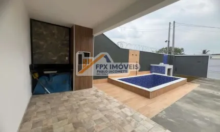 Casa para Venda em Itanhaém, Jardim Grandesp, 2 dormitórios, 1 suíte, 1 banheiro, 3 vagas