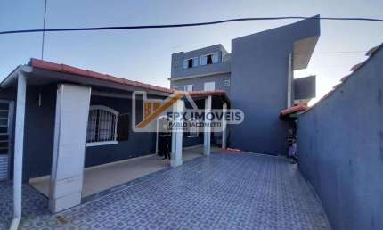 Casa para Venda em Itanhaém, Jardim Diplomata, 5 dormitórios, 3 suítes, 3 banheiros, 3 vagas