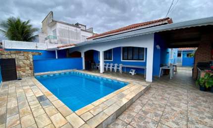 Casa Alto Padrão para Venda em Peruíbe, Park D`aville, 3 dormitórios, 2 suítes, 1 banheiro, 6 vagas