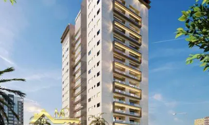 Apartamento 2 quartos praia grande - sp - canto do forte