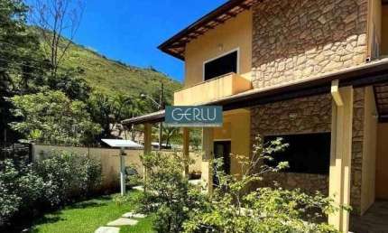 Casa em condomínio fechado com 5 quartos à venda na Florianópolis, 100, Guaecá, São Sebastião por R$ 3.700.000