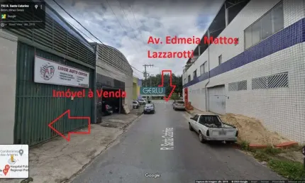 Barracão / Galpão / Depósito à venda na Santa Catarina, 1001, Senhora Das Graças, Betim por R$ 1.800.000