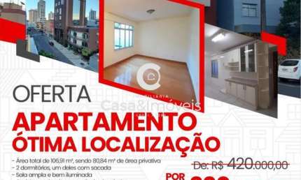 Apartamento à venda, Centro, UNIAO DA VITORIA - PR. Financiável