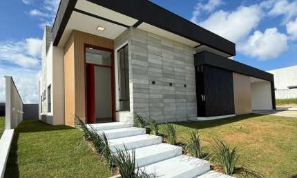 Casa Térrea com 3 Suítes, Piscina e Área Gourmet no Condomínio Natural Ville – Emaús
