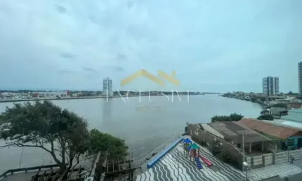 LINDO APARTAMENTO GARDEN COM VISTA PARA  O RIO EM TRAMANDAÍ