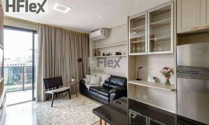Apartamento com 1 dormitório para alugar, 46 m² por R$ 7.020,00/mês - Vila Olímpia - São Paulo/SP