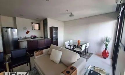 Apartamento com 1 dormitório para alugar, 74 m² - Itaim Bibi - São Paulo/SP