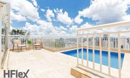 Cobertura à venda, 455 m² por R$ 3.350.000,00 - Chácara Santo Antônio - São Paulo/SP