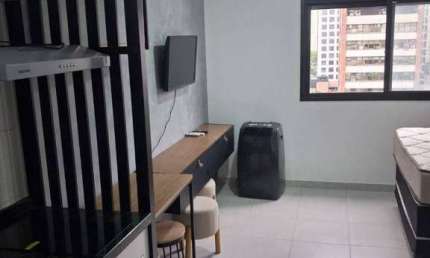 Apartamento com 1 dormitório para alugar, 24 m² por R$ 3.500,00/mês - Vila Olímpia - São Paulo/SP