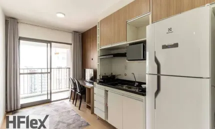Apartamento com 1 dormitório para alugar, 25 m² por R$ 4.688,00/mês - Consolação - São Paulo/SP