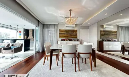 Apartamento com 3 dormitórios à venda, 258 m² por R$ 4.800.000,00 - Brooklin - São Paulo/SP
