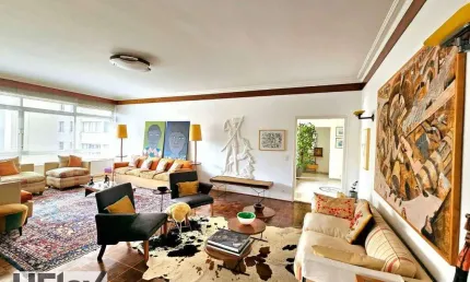 Apartamento com varanda 276m2 - 3 dormitórios sendo 2 suítes - 2 vagas - à venda, Jardim Paulista, São Paulo, SP