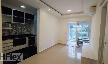 Apartamento com 1 dormitório para alugar, 59 m² por R$ 5.455,00/mês - Campo Belo - São Paulo/SP