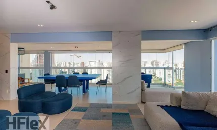 Apartamento com 3 dormitórios à venda, 227 m² por R$ 3.500.000,00 - Brooklin - São Paulo/SP