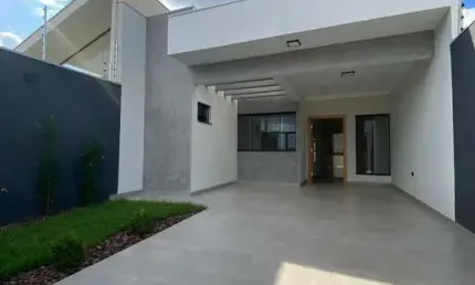Casa à venda em Maringá, Jardim Paris VI, com 3 quartos, com 100 m² de construção