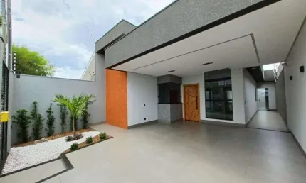 Casa à venda em Maringá, Jardim Oriental, com 3 quartos, com 128.76 m² de construção